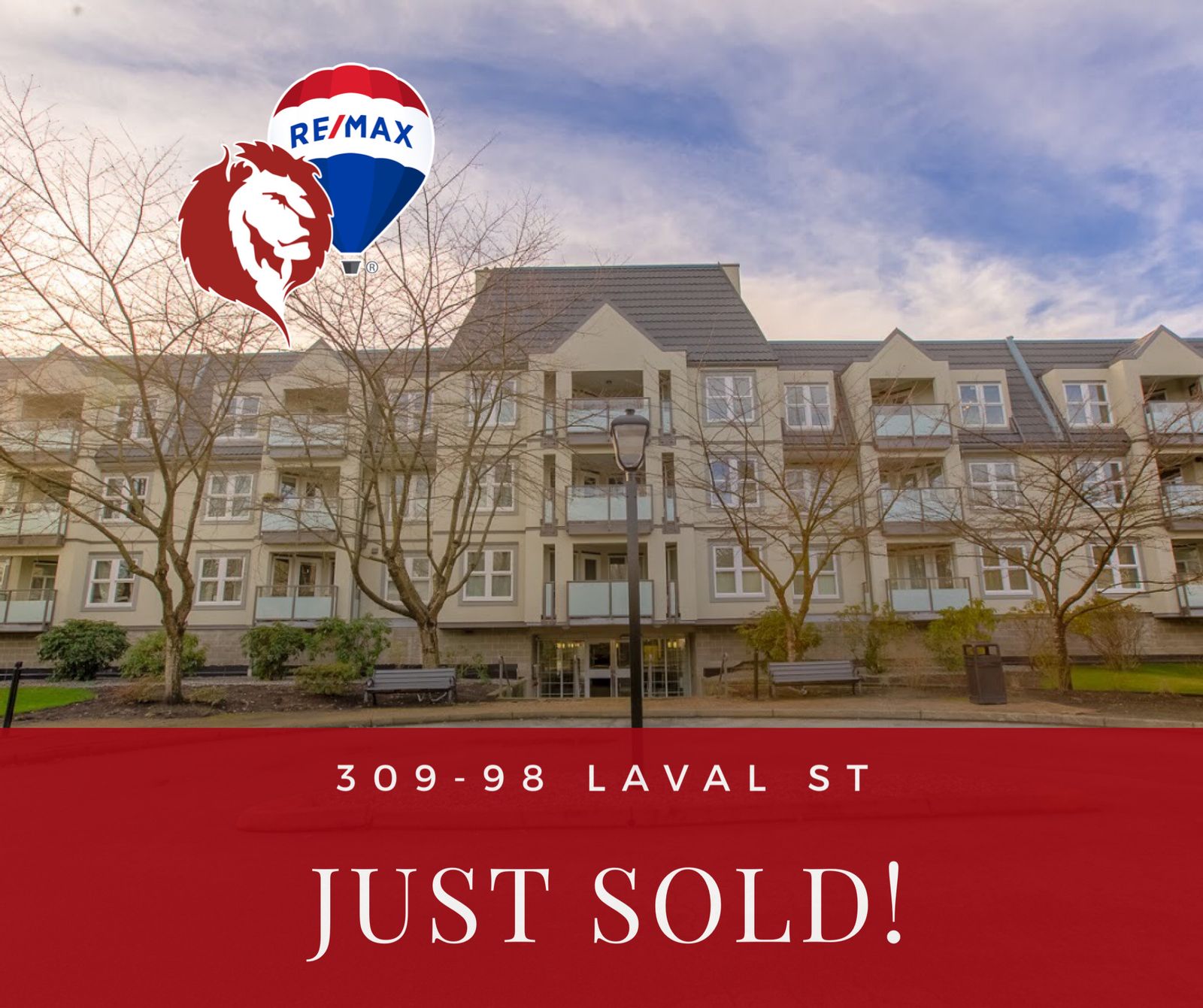 Just Sold!! 309-98 Laval Street, Coquitlam