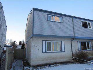 Photo 1: 131 Gendreau Avenue in WINNIPEG: Fort Garry / Whyte Ridge / St Norbert Residential for sale (South Winnipeg)  : MLS®# 1428548