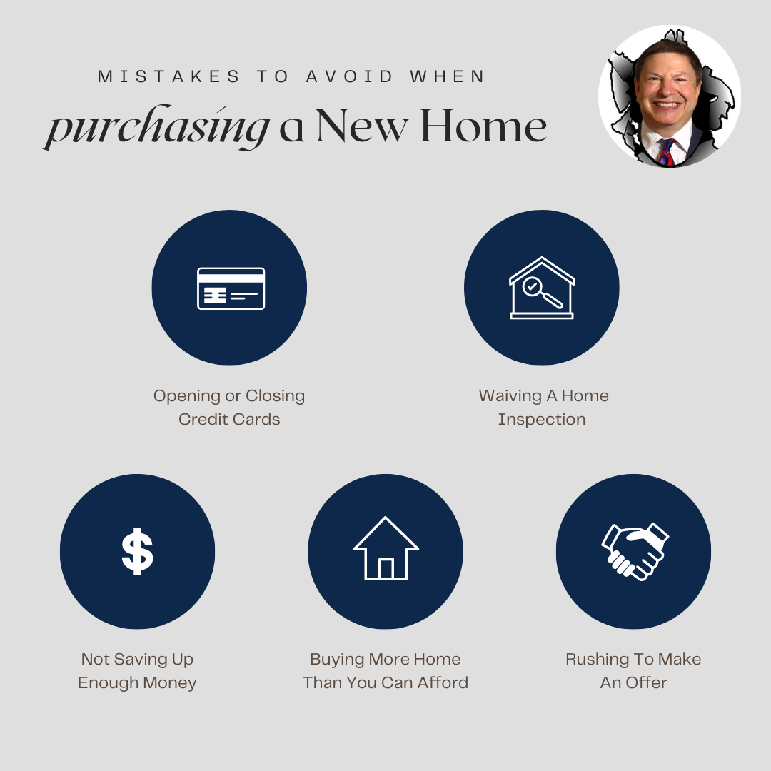 Mistakes to avoid when purchasing a new home