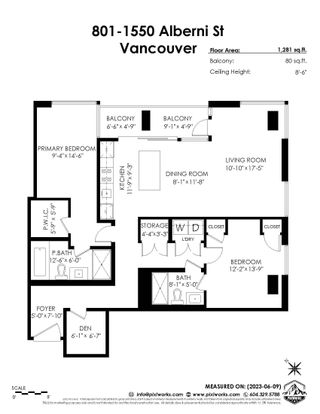 Photo 36: 801 1568 ALBERNI Street in Vancouver: West End VW Condo for sale in "ALBERNI BY KENGO KUMA" (Vancouver West)  : MLS®# R2866465