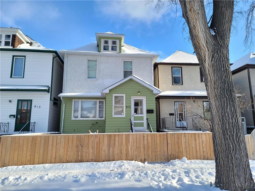 Main Photo: 813 Home Street in Winnipeg: West End Residential for sale (5A)  : MLS®# 202227036