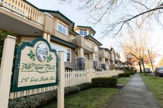 Photo 20: 102 257 E KEITH Road in North Vancouver: Lower Lonsdale Townhouse for sale in "McNair Park" : MLS®# R2333342