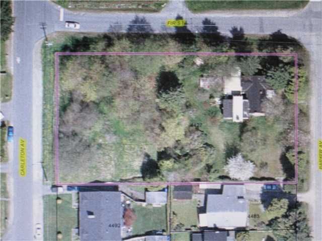 Main Photo: 4427 BARKER Avenue in Burnaby: Burnaby Hospital Land for sale (Burnaby South)  : MLS®# V850487