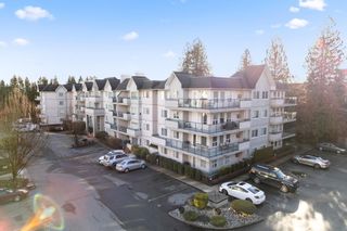 Photo 1: 212 33708 KING Road in Abbotsford: Central Abbotsford Condo for sale in "College Park Place" : MLS®# R2759385
