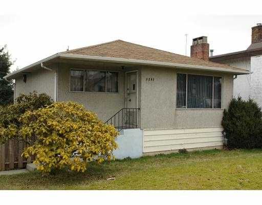 Main Photo: 3203 E 1ST Avenue in Vancouver: Renfrew VE House for sale (Vancouver East)  : MLS®# V688929