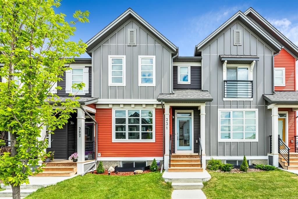 Main Photo: 331 Carringvue Way NW in Calgary: Carrington Row/Townhouse for sale : MLS®# A1241864
