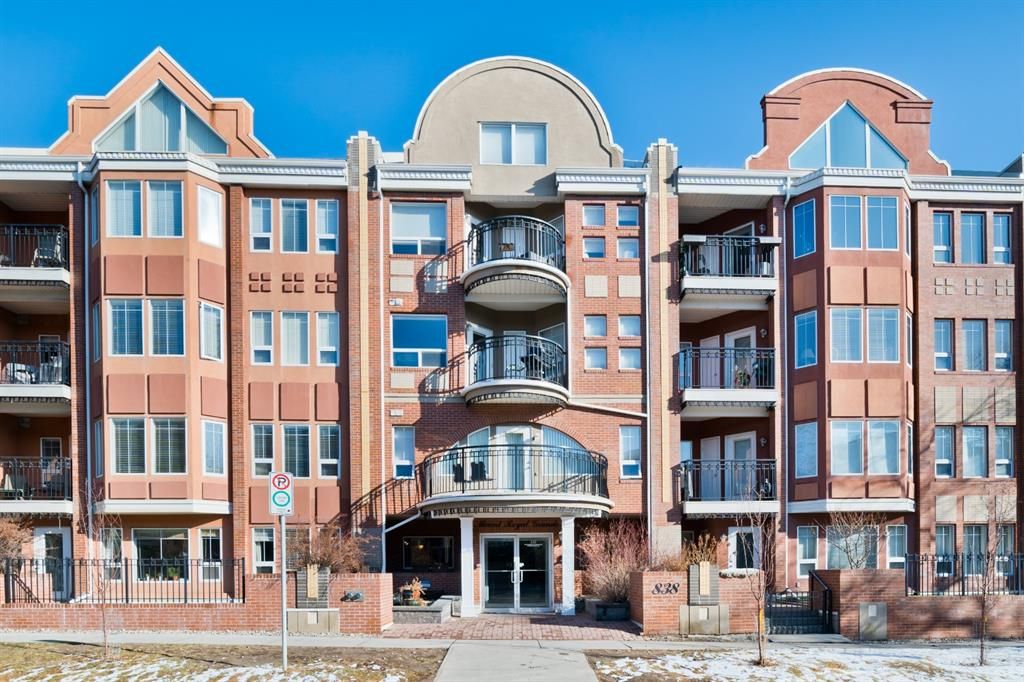 Photo 1: Photos: 316 838 19 Avenue SW in Calgary: Lower Mount Royal Apartment for sale : MLS®# A1200450