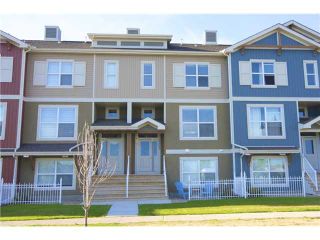 Photo 1: 1309 10 AUBURN BAY Avenue SE in Calgary: Auburn Bay Townhouse for sale : MLS®# C3628539