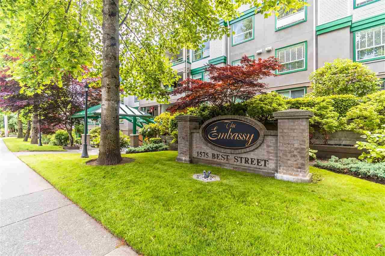 Main Photo: 311 1575 BEST Street: White Rock Condo for sale in "The Embassy" (South Surrey White Rock)  : MLS®# R2591761