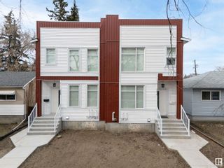 Photo 1: 7538 81 Ave in Edmonton: Zone 17 House Half Duplex for sale : MLS®# E4382323