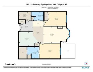 Photo 2: 141 223 Tuscany Springs Boulevard NW in Calgary: Tuscany Apartment for sale : MLS®# A2122102