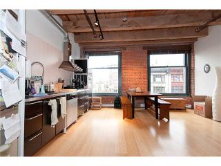 Photo 4: 315 55 E CORDOVA Street in Vancouver: Downtown VE Condo for sale in "KORET LOFTS" (Vancouver East)  : MLS®# V874639