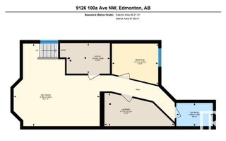 Photo 45: 9126 100A Avenue in Edmonton: Zone 13 House Half Duplex for sale : MLS®# E4392519