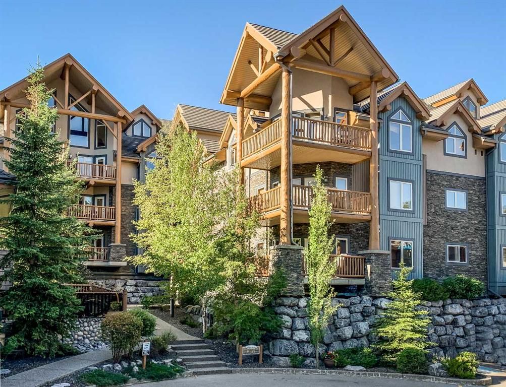 Main Photo: 108 155 Crossbow Place: Canmore Apartment for sale : MLS®# A2105759