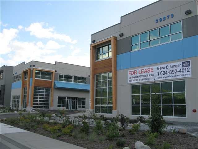 Main Photo: 112 39279 QUEENS Way in : Business Park Commercial for sale (Squamish)  : MLS®# V4032067