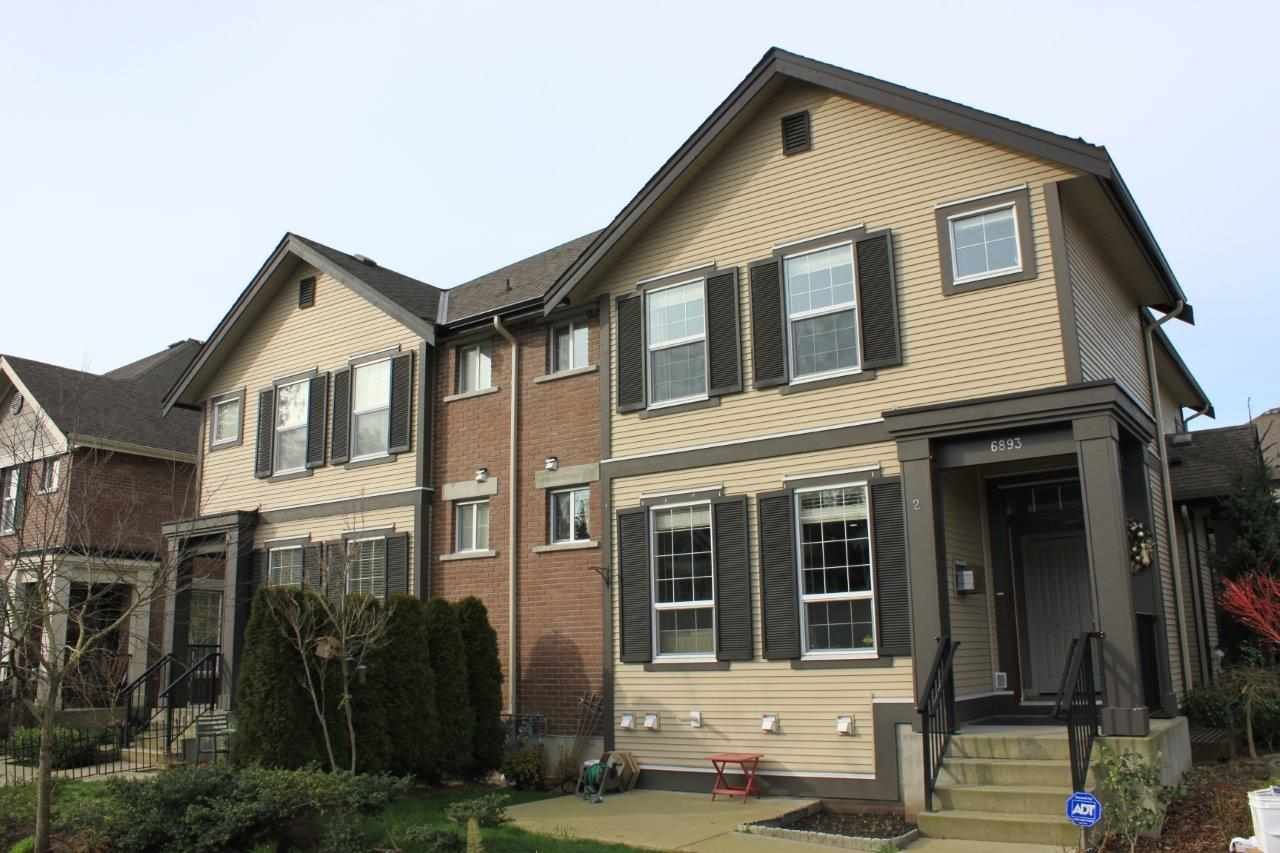 Main Photo: 2 6893 208A STREET in : Willoughby Heights Townhouse for sale : MLS®# R2040260