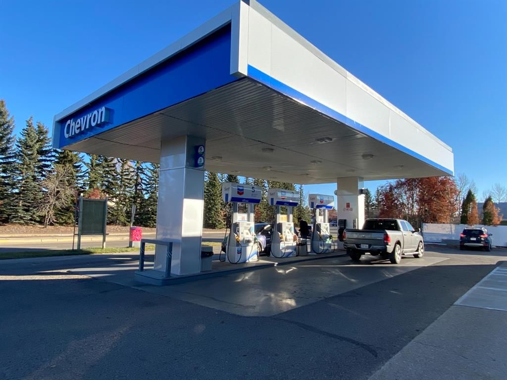 Chevron gas station for sale Alberta