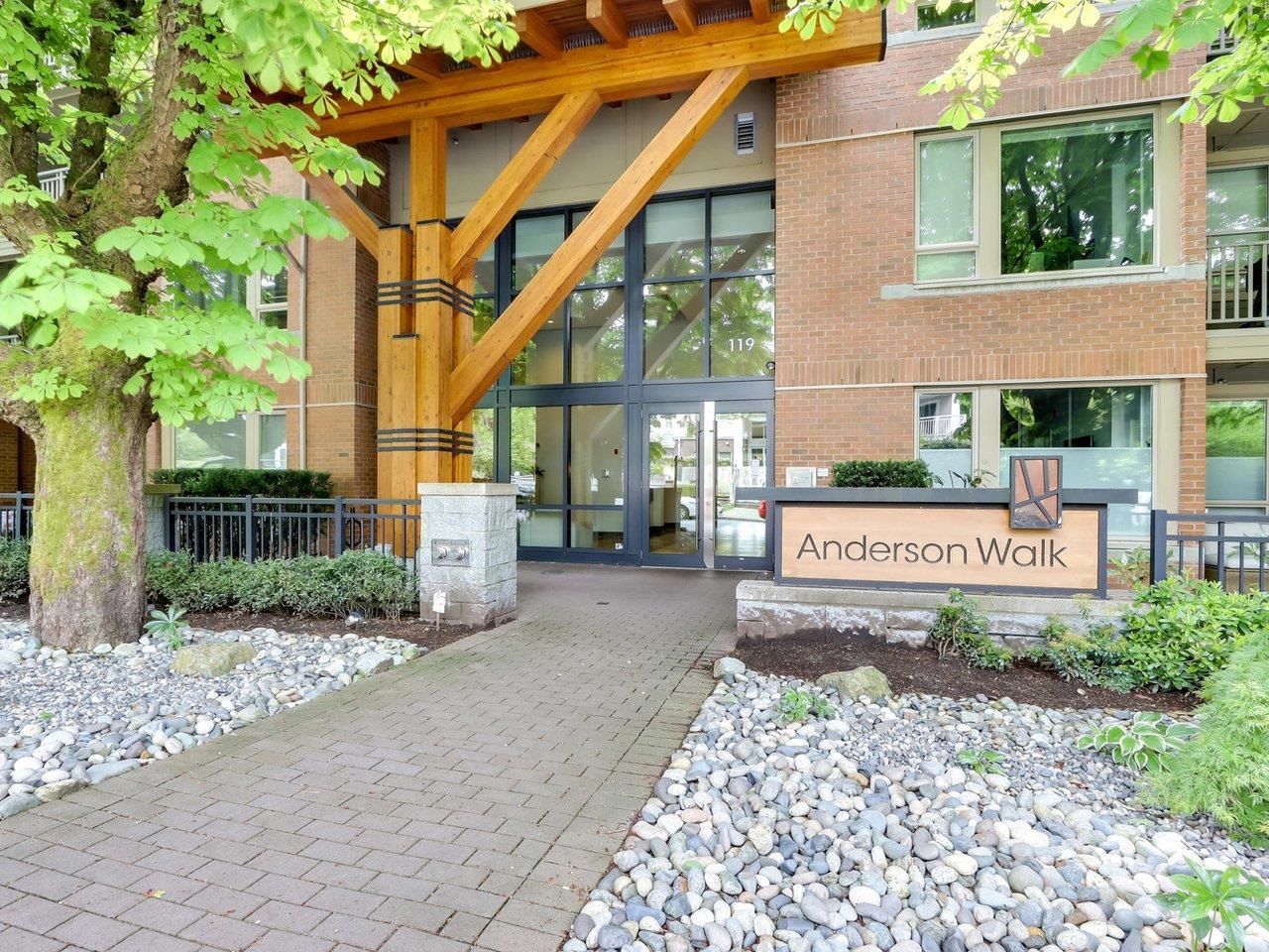 Main Photo: 416 119 W 22ND Street in North Vancouver: Central Lonsdale Condo for sale in "Anderson Walk" : MLS®# R2691145