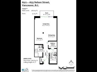 Photo 18: 412 1655 NELSON STREET in Vancouver: West End VW Condo for sale (Vancouver West)  : MLS®# R2722647