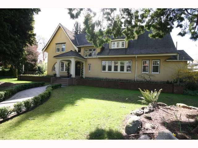 Main Photo: 1504 BALFOUR Avenue in Vancouver: Shaughnessy House for sale (Vancouver West)  : MLS®# V816813