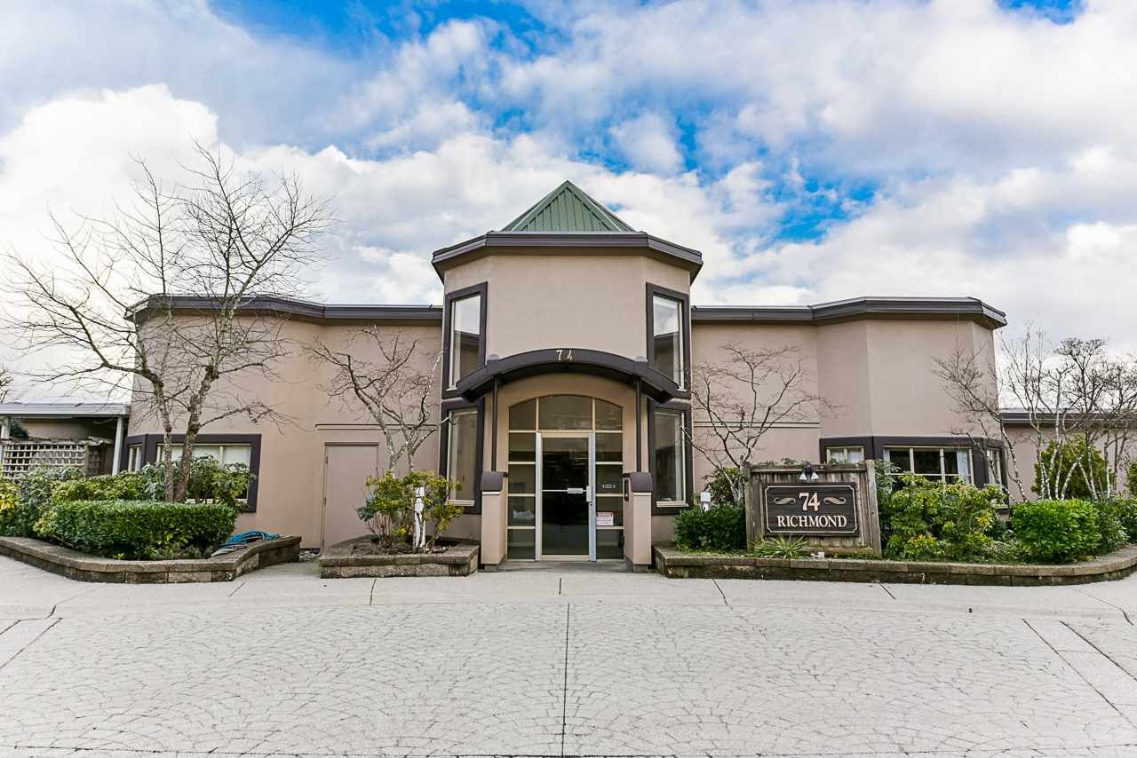 Main Photo: 103 74 RICHMOND Street in New Westminster: Fraserview NW Condo for sale in "Governors Court" : MLS®# R2384201