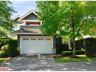 Photo 1: 7 15715 34TH Avenue in Surrey: Morgan Creek Townhouse for sale in "The Wedgewood" (South Surrey White Rock)  : MLS®# F1124398