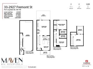 Photo 35: 33 2927 FREMONT Street in Port Coquitlam: Riverwood Townhouse for sale in "Riverside Terrace" : MLS®# R2887361
