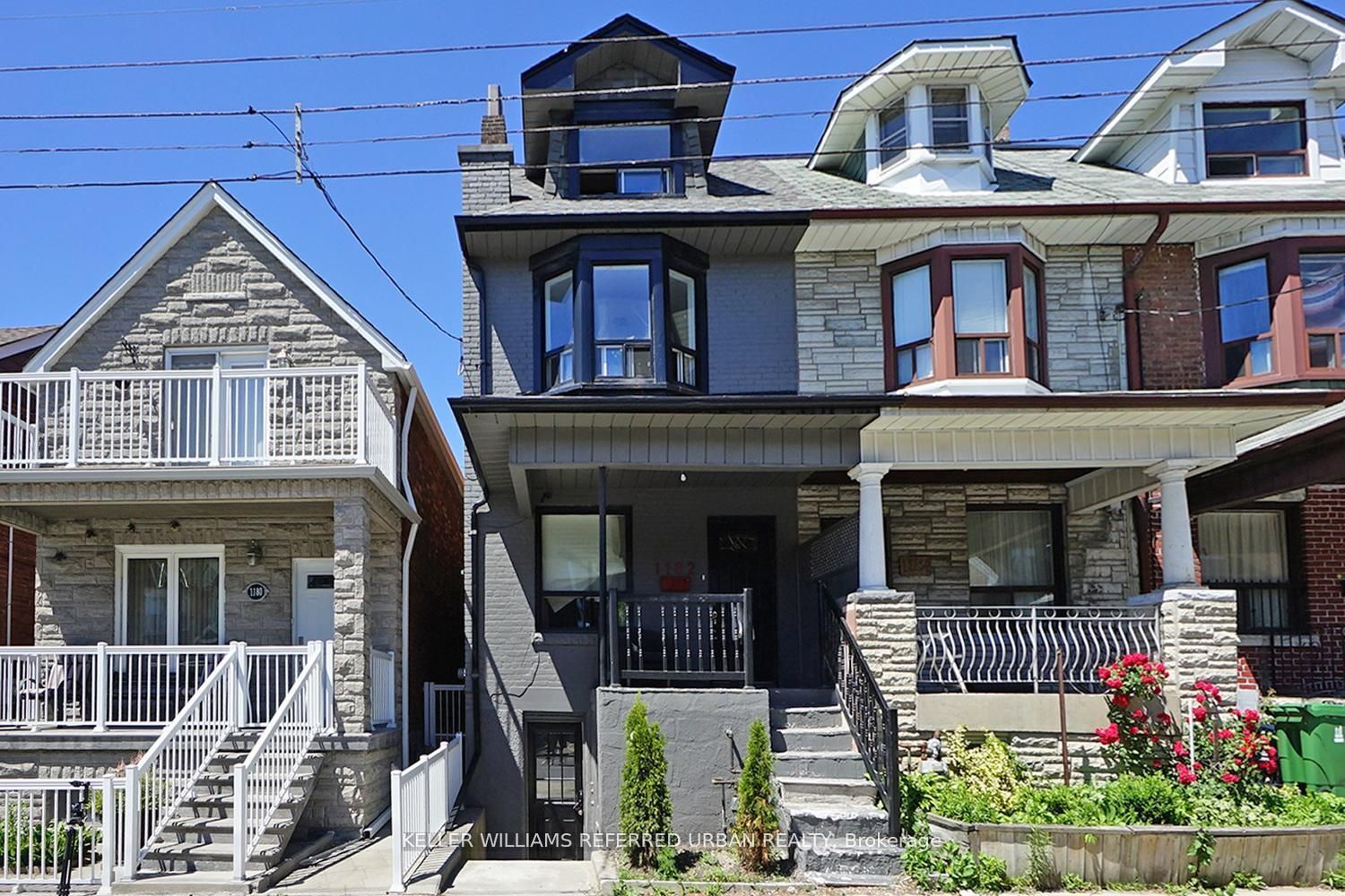 Main Photo: Lower 1182 Ossington Avenue in Toronto: Wychwood House (2 1/2 Storey) for lease (Toronto C02)  : MLS®# C7373458