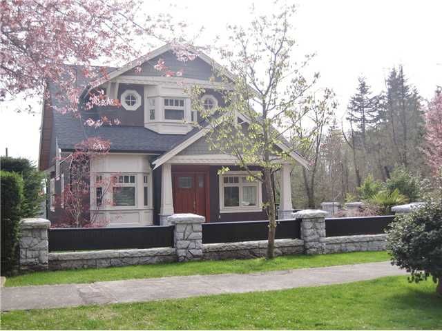 Main Photo: 4098 W 34TH Avenue in Vancouver: Dunbar House for sale (Vancouver West)  : MLS®# V958700