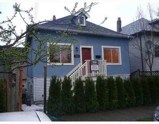 Photo 1: 509 SALSBURY Drive in Vancouver: Hastings House for sale (Vancouver East)  : MLS®# V700376