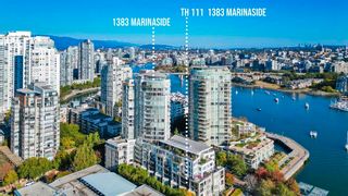Photo 3: 111 1383 MARINASIDE Crescent in Vancouver: Yaletown Townhouse for sale (Vancouver West)  : MLS®# R2778310