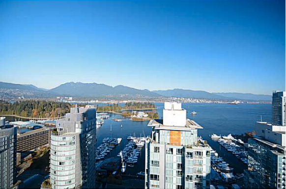 Main Photo: 2702 1499 W Pender Street in Vancouver: Coal Harbour Condo for sale (Vancouver West)  : MLS®# V1094155