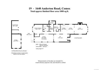Photo 38: 19 1640 Anderton Rd in Comox: CV Comox Peninsula Manufactured Home for sale (Comox Valley)  : MLS®# 905525