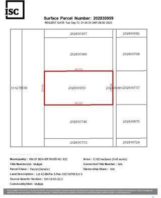 Photo 3: 542 Larch Street in Lac Des Iles: Lot/Land for sale : MLS®# SK945191