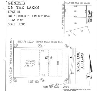 Photo 4: 1118 GENESIS LAKE Boulevard: Stony Plain Vacant Lot/Land for sale : MLS®# E4273780