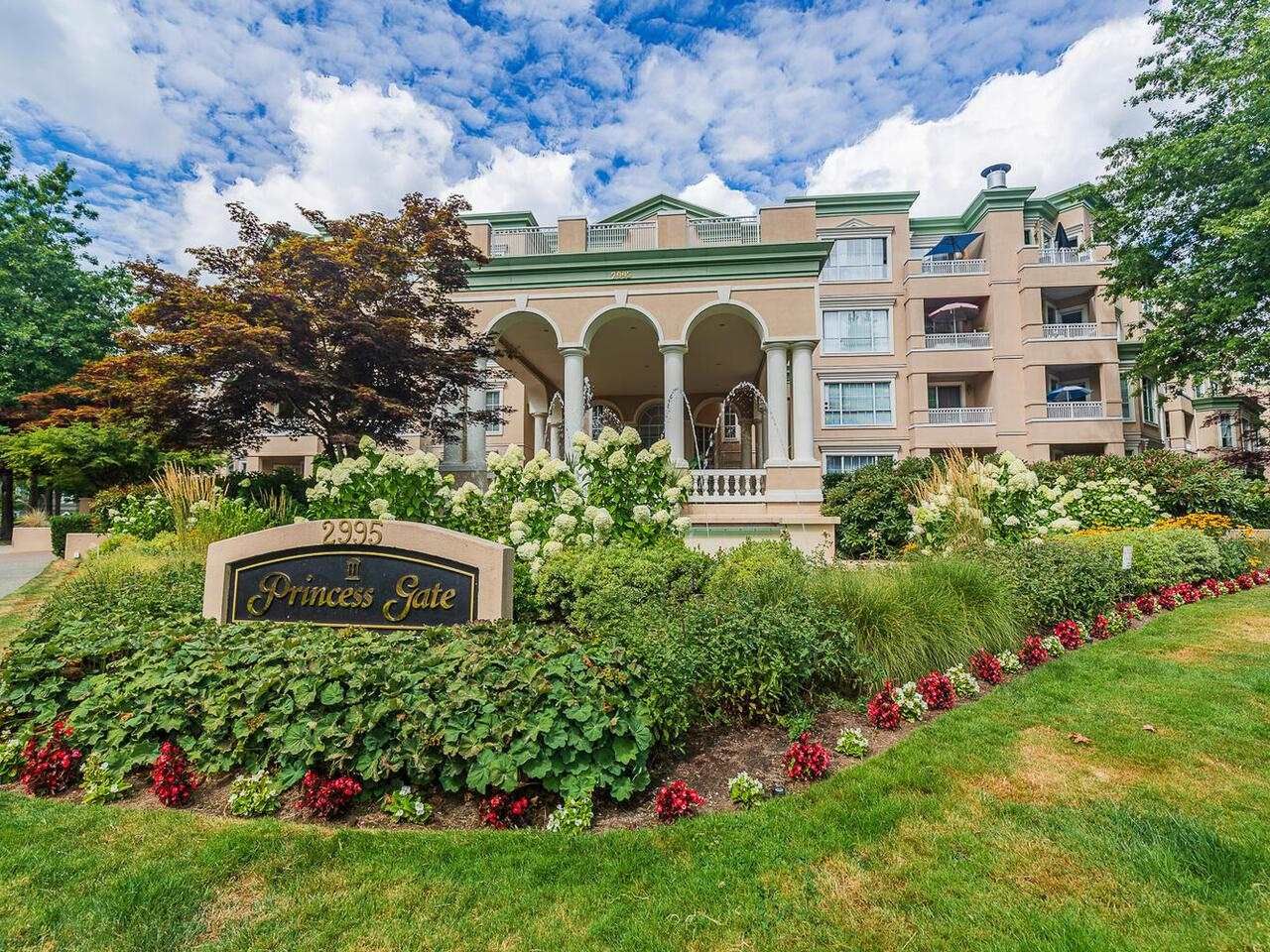 Main Photo: 406 2995 PRINCESS Crescent in Coquitlam: Canyon Springs Condo for sale in "Princess Gate" : MLS®# R2608568