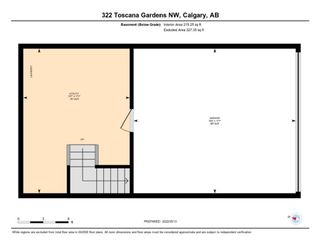 Photo 33: 322 Toscana Gardens NW in Calgary: Tuscany Row/Townhouse for sale : MLS®# A1216399