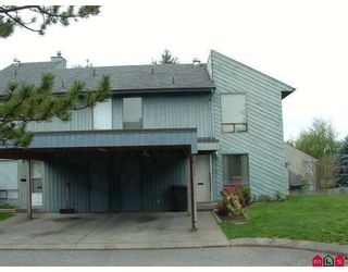 Photo 1: 240 32550 MACLURE Road in Abbotsford: Abbotsford West Townhouse for sale in "Clearbrook Village" : MLS®# F2813325