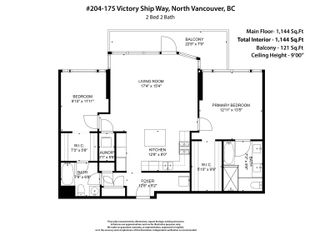 Photo 39: 204 175 VICTORY SHIP Way in North Vancouver: Lower Lonsdale Condo for sale in "Cascade at the Pier" : MLS®# R2868135