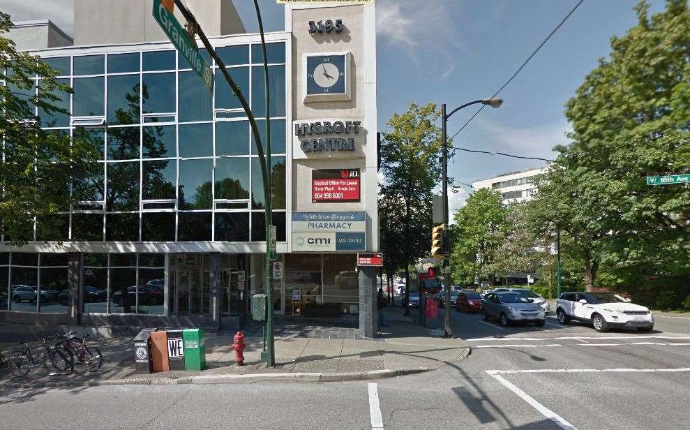 Main Photo: 210 3195 GRANVILLE Street in Vancouver: Fairview VW Commercial for lease (Vancouver West)  : MLS®# C8001009