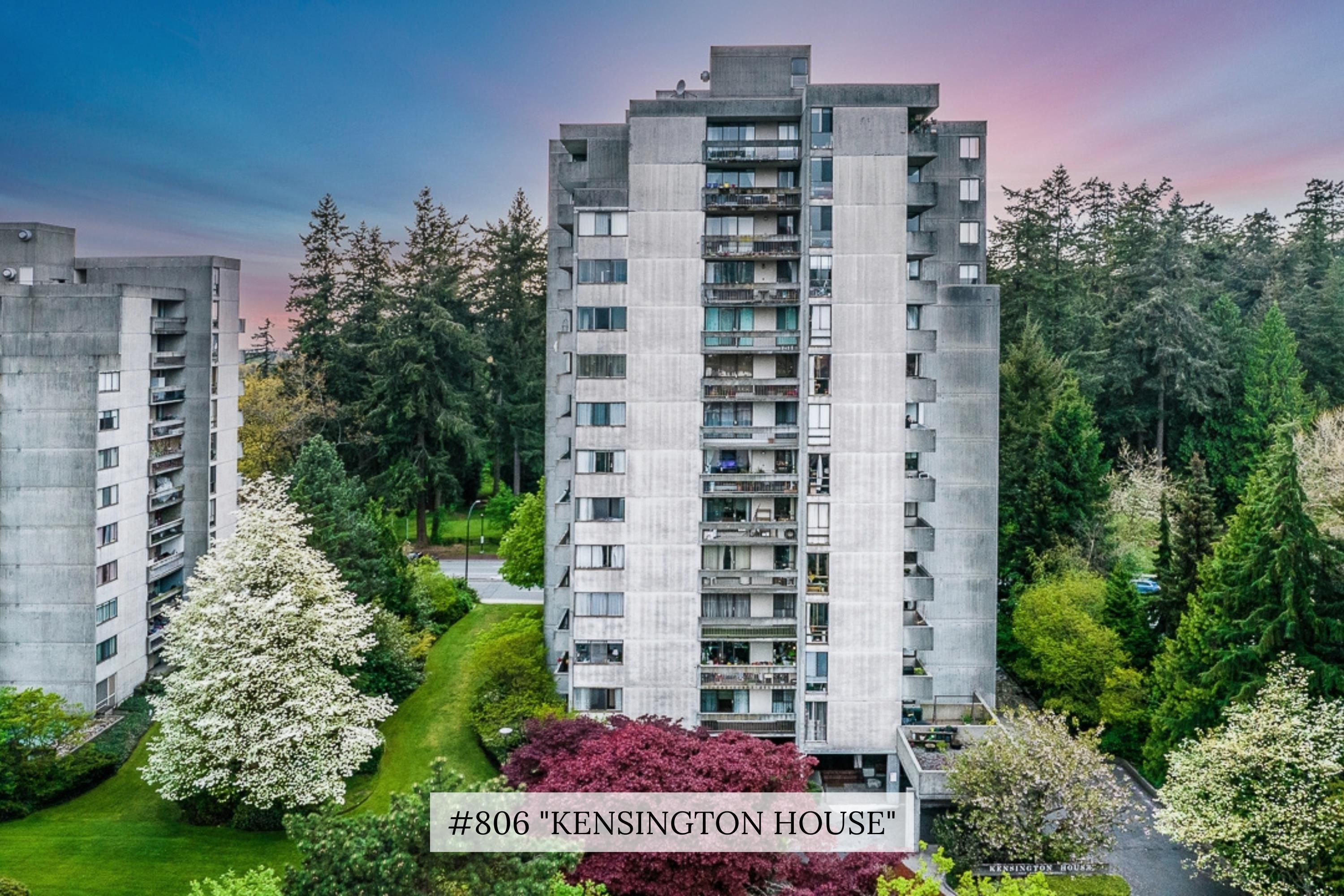 Main Photo: 806 6689 WILLINGDON Avenue in Burnaby: Metrotown Condo for sale in "KENSINGTON HOUSE" (Burnaby South)  : MLS®# R2686614