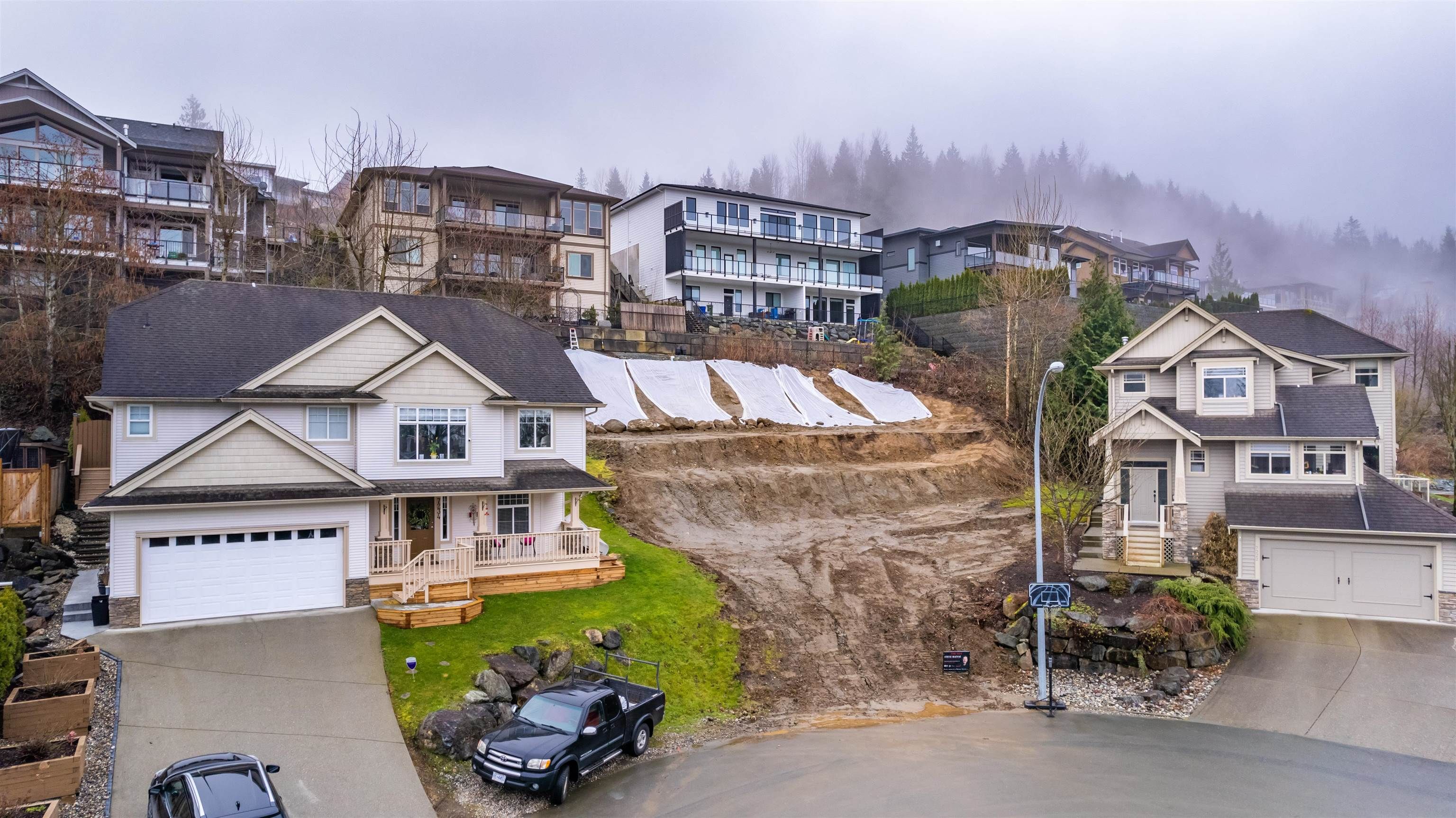 Main Photo: 7228 BRYANT Place in Chilliwack: Eastern Hillsides Land for sale : MLS®# R2758005