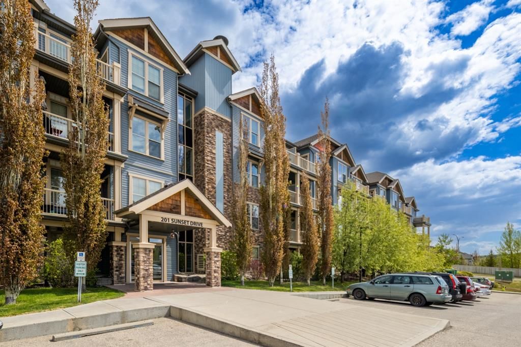 Main Photo: 216 201 Sunset Drive: Cochrane Apartment for sale : MLS®# A1225787