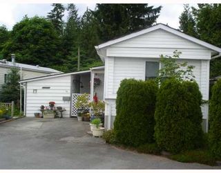 Photo 1: 17 12868 229TH Street in Maple Ridge: East Central Manufactured Home for sale in "ALOUETTE RETIREMENT MHP" : MLS®# V770985