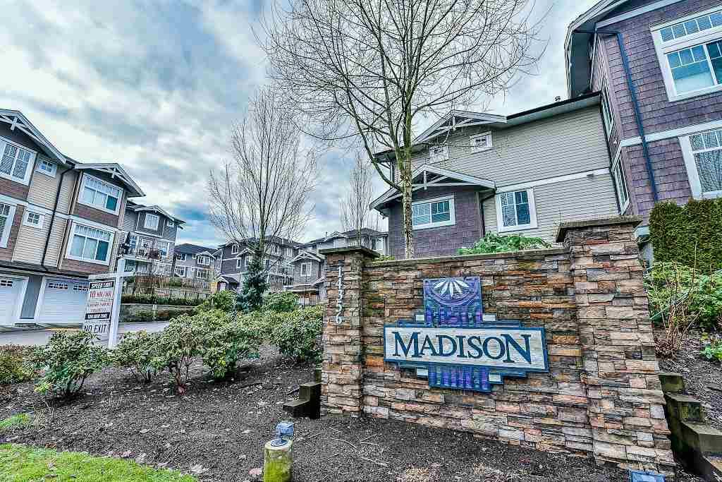 Main Photo: 37 14356 63A Avenue in Surrey: Sullivan Station Townhouse for sale in "MADISON" : MLS®# R2230853