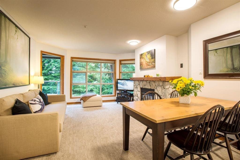 Main Photo: 418 4800 SPEARHEAD Drive in Whistler: Benchlands Condo for sale in "Aspens" : MLS®# R2236924
