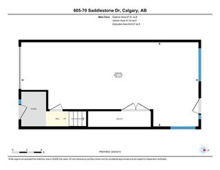 Photo 34: 605 70 Saddlestone Drive NE in Calgary: Saddle Ridge Row/Townhouse for sale : MLS®# A2107707