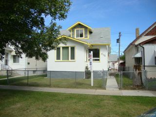 Photo 1: 915 BOYD Avenue in WINNIPEG: North End Residential for sale (North West Winnipeg)  : MLS®# 1319545