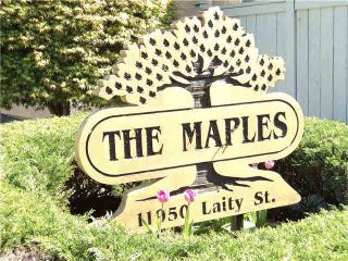 Photo 20: 20 11950 LAITY Street in Maple Ridge: West Central Townhouse for sale in "THE MAPLES" : MLS®# V1137328