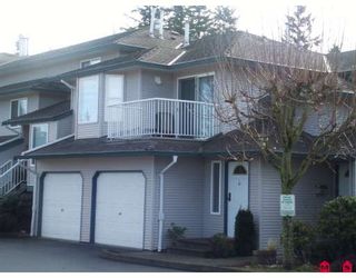 Photo 1: 63 34332 MACLURE Road in Abbotsford: Central Abbotsford Townhouse for sale in "IMMEL RIDGE" : MLS®# F2903488